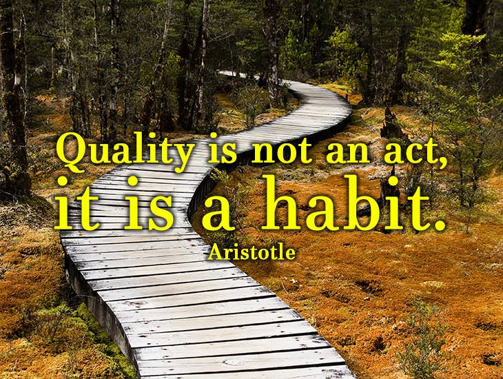 Quality Is Not An Act