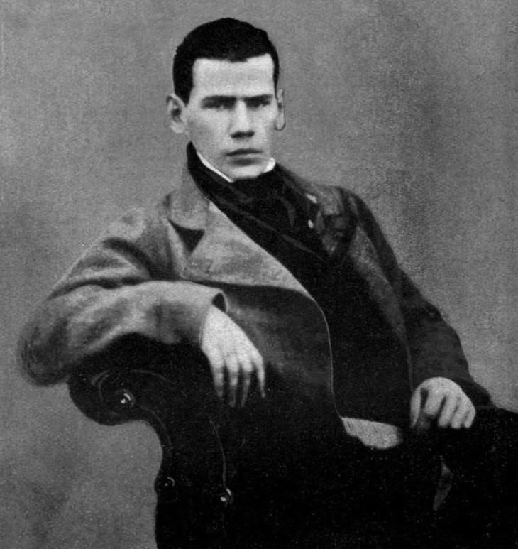 attractive historical figures Lev Nikolayevich Tolstoy 1848