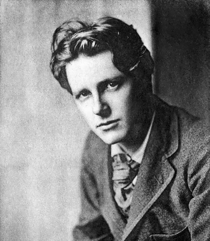 attractive historical figures Rupert Brooke (1915)