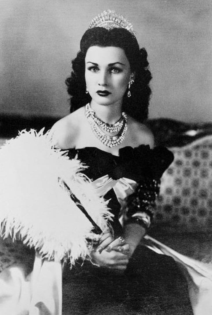 attractive historical figures Princess Fawzia bint Fuad