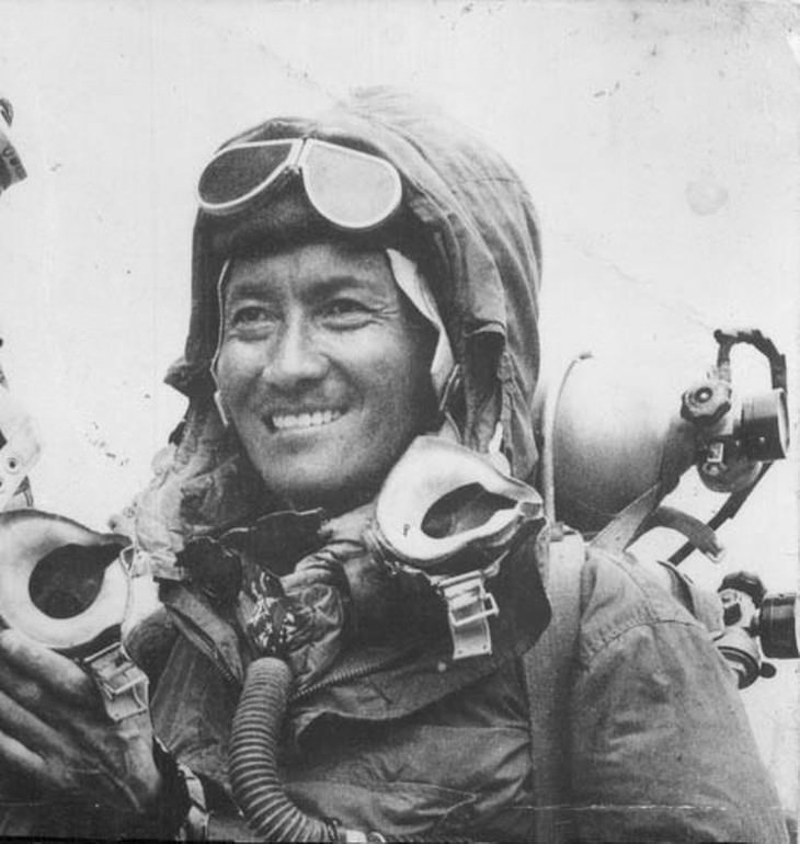 attractive historical figures Tenzing Norgay 1953