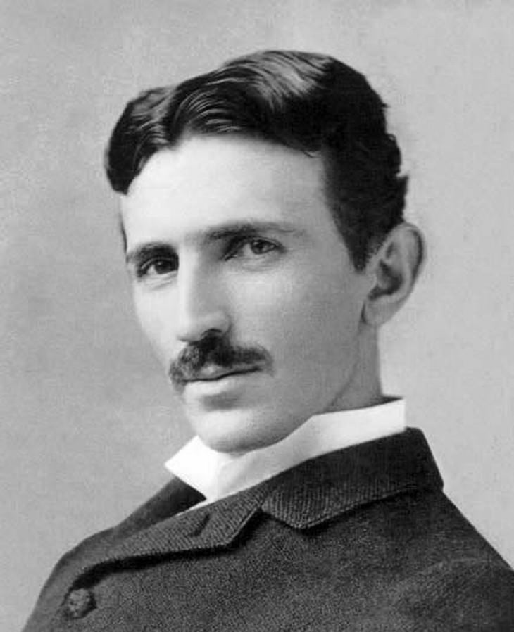 attractive historical figures Nikola Tesla