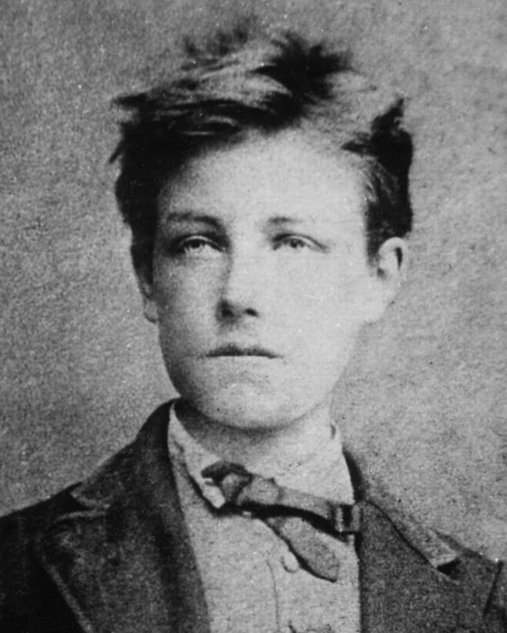 attractive historical figures  Arthur Rimbaud [1872]