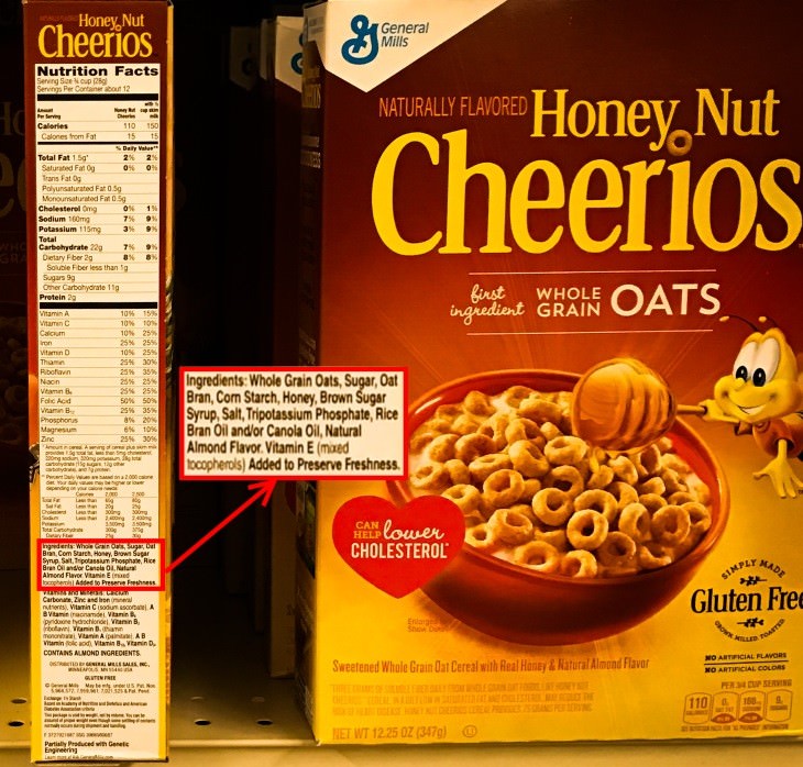 sugar marketing cheerios