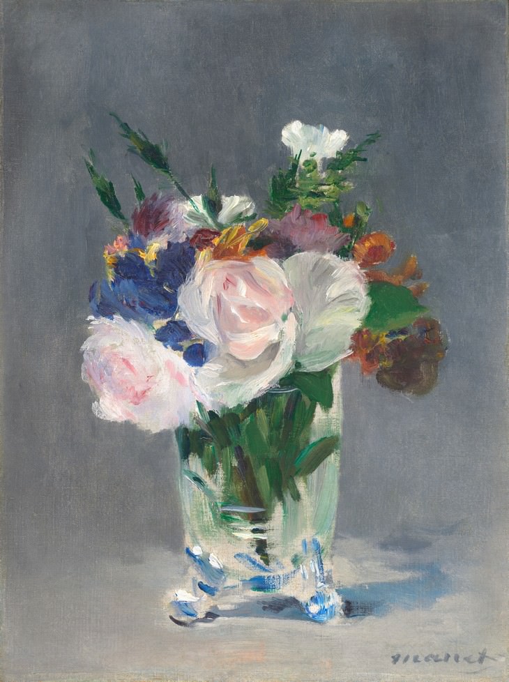 famous flower paintings monet