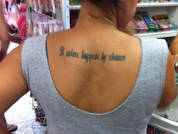 Bad tattoos: swim