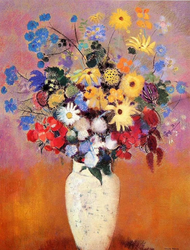 famous paintings of flowers by famous artists