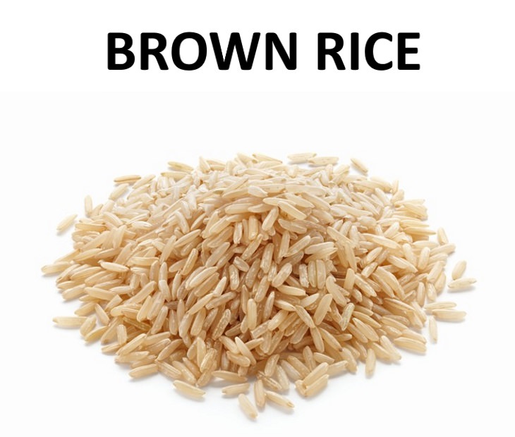 the different kinds of rice brown rice