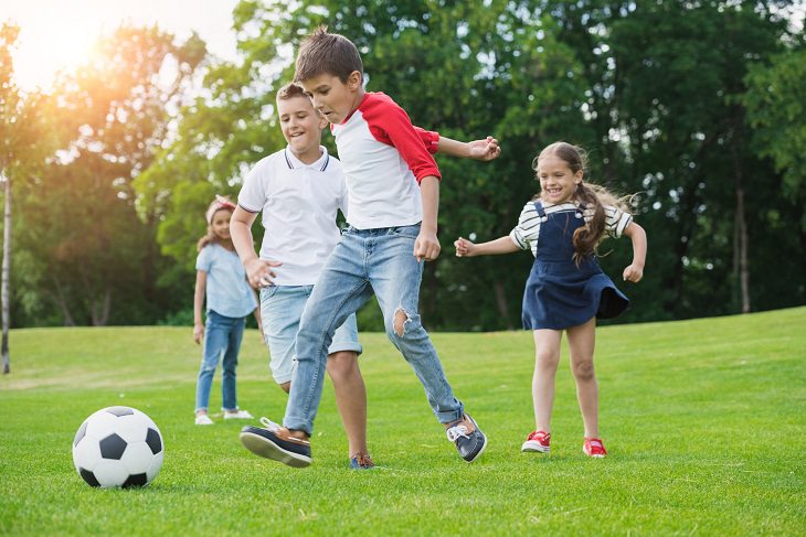 Depression in boys: soccer