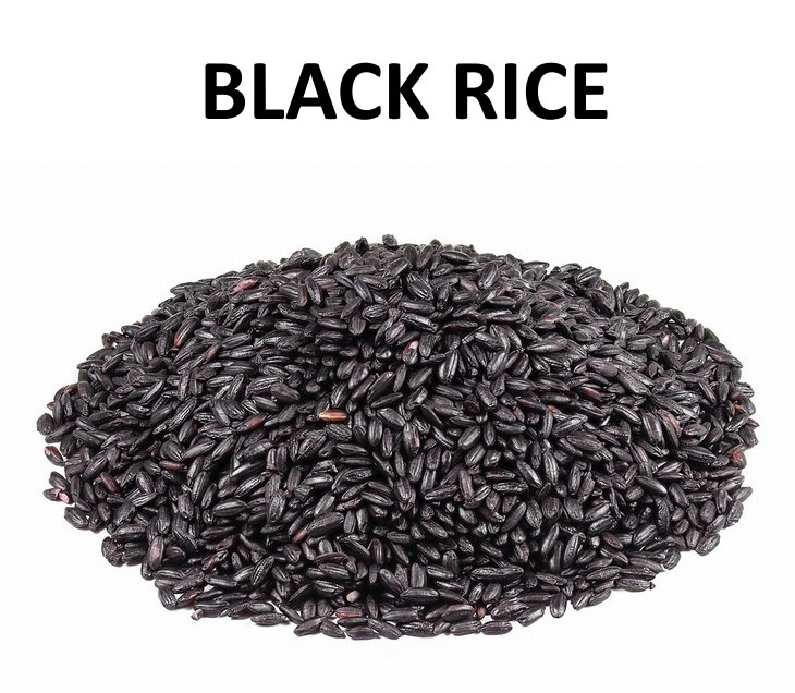 the different kinds of rice black rice