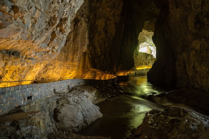caves tourism. Skocjan Caves