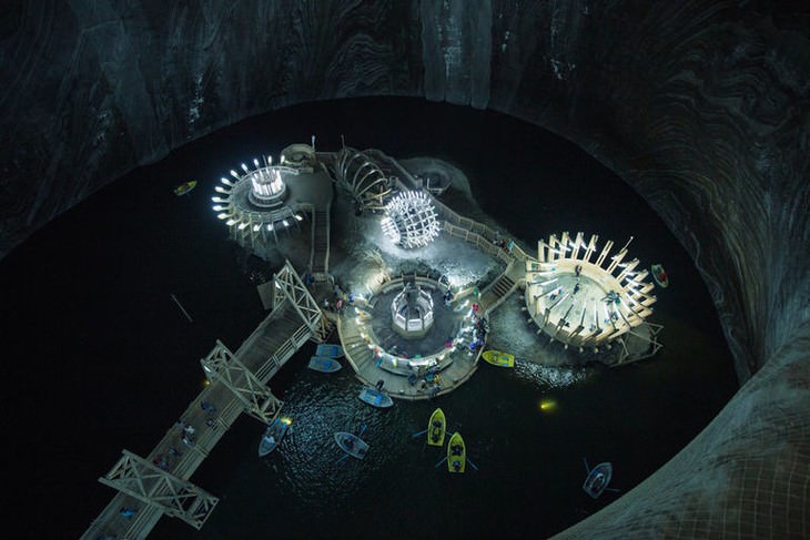 caves tourism Salina Turda