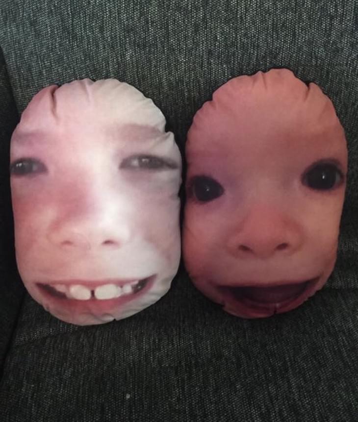 funny mother's day gifts face pilllows