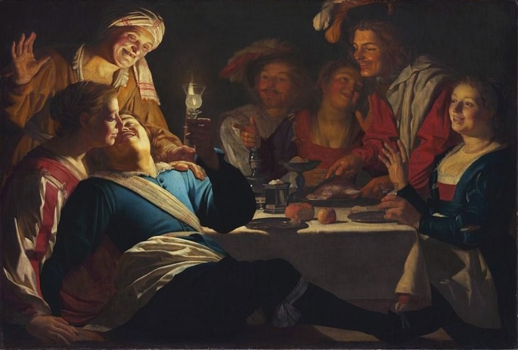 Dutch Painters: Honthorst Prodigal Son