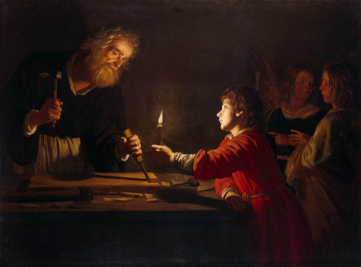 Dutch Painters: Honthorst Christ