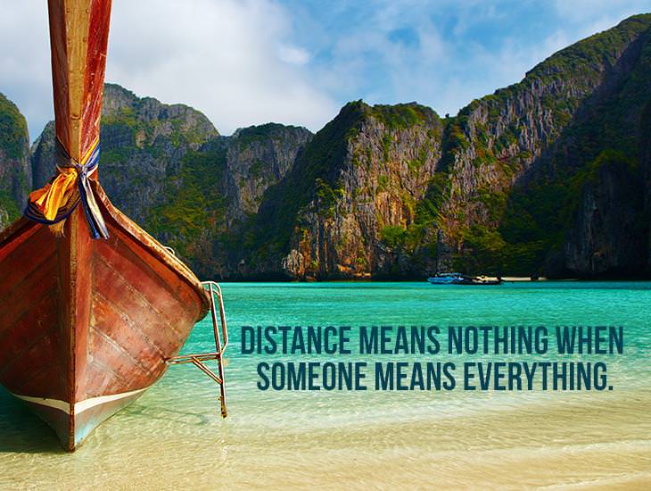 Distance Means Nothing