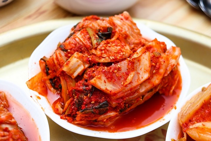 Hot Sauces: kimchi