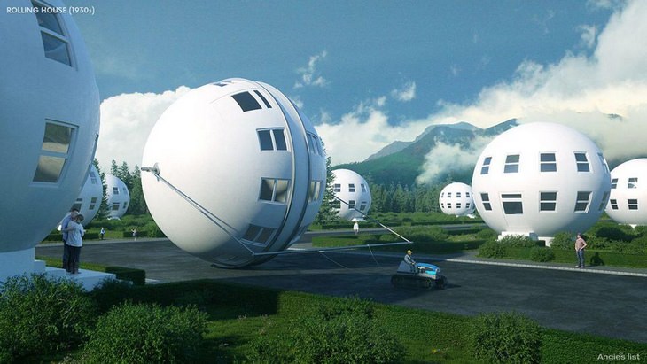 Future architecture: rolling house
