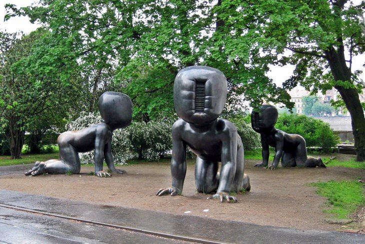 Public Art: babies