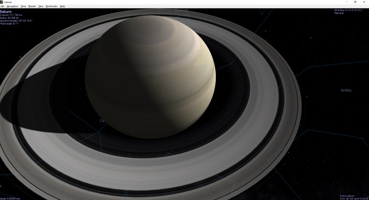 Celestia User Guide Saturn