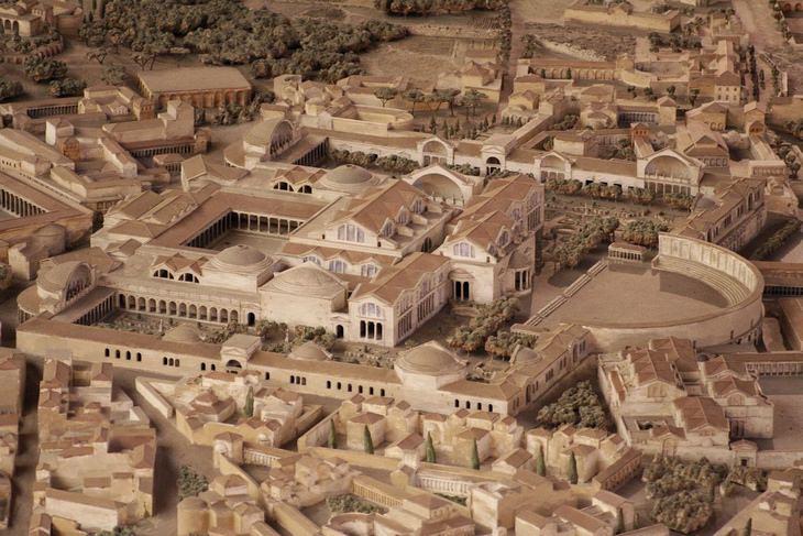 Rome model: Flavian Palace