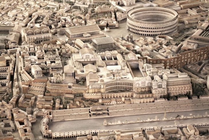 Lifelike Model of Rome