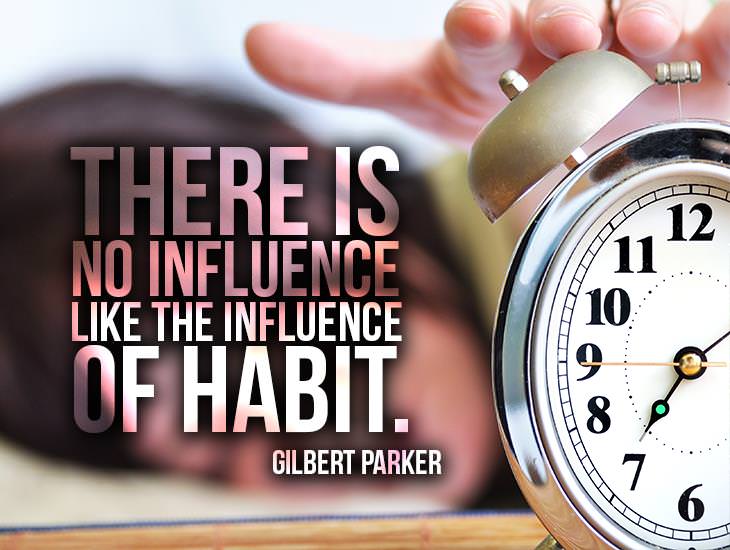 There Is No Influence Like Habit