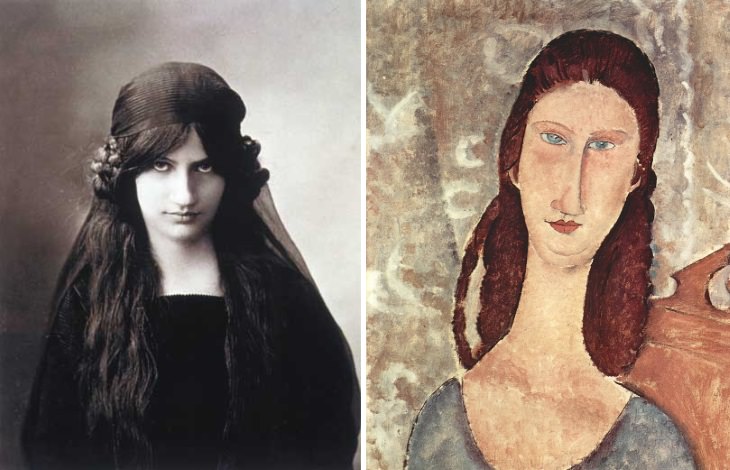 Photos of Artists' Muses Jeanne Hébuterne