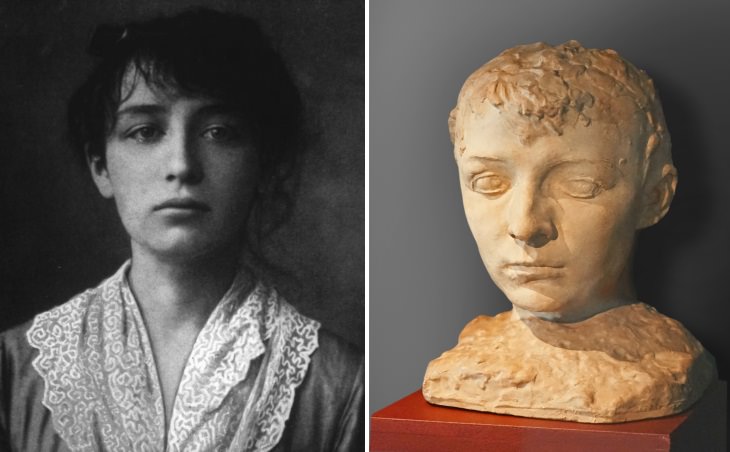 Photos of Artists' Muses Camille Claudel