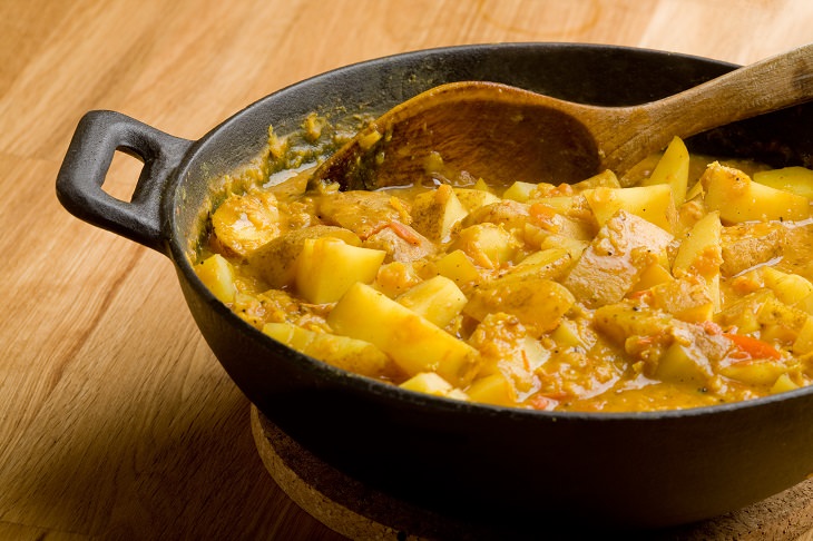 Vegan recipes: curry
