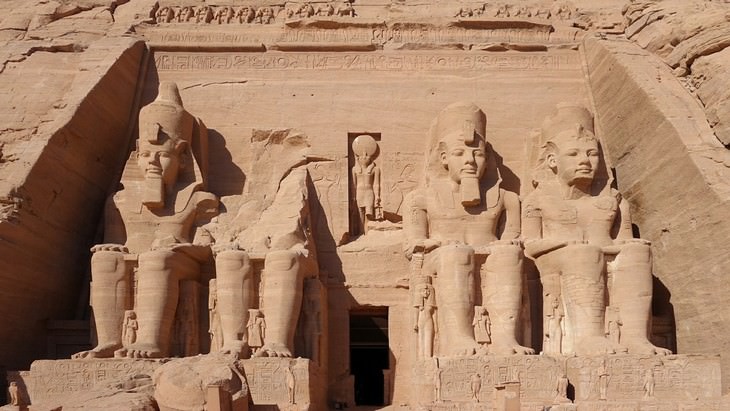 Facts Ancient Egypt temples and tombs