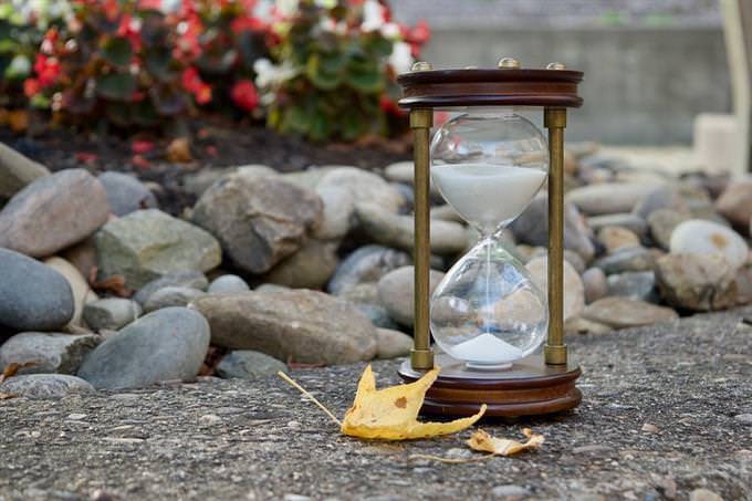 improve your life quiz: sand clock