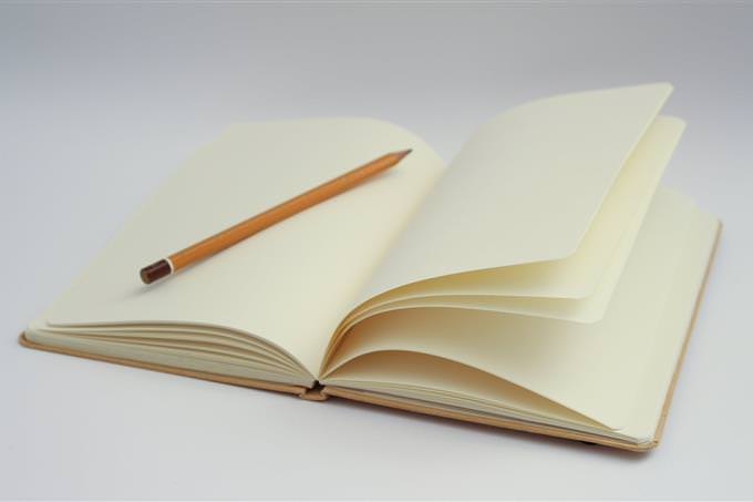 improve your life quiz: a book with empty pages