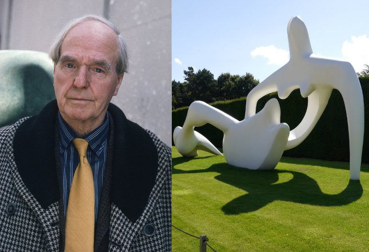 best sculptors and their masterpieces Henry Spencer Moore (1898-1986) and Large Reclining Figure (1984)