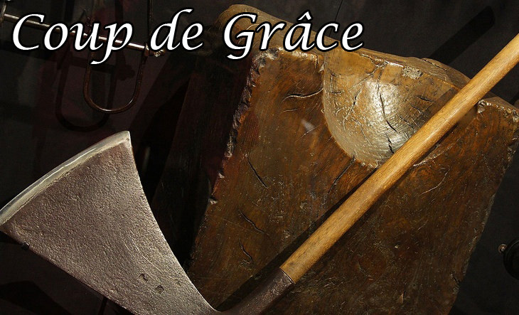 French words: coup de grace