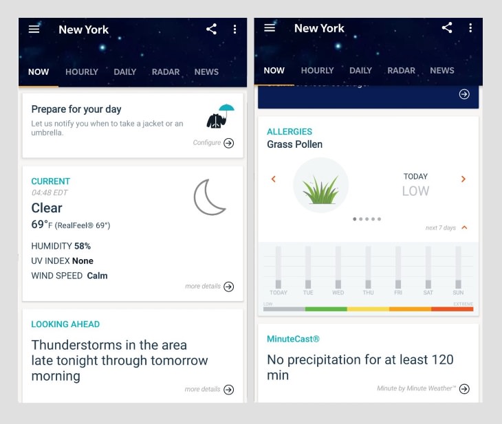 best weather apps AccuWeather