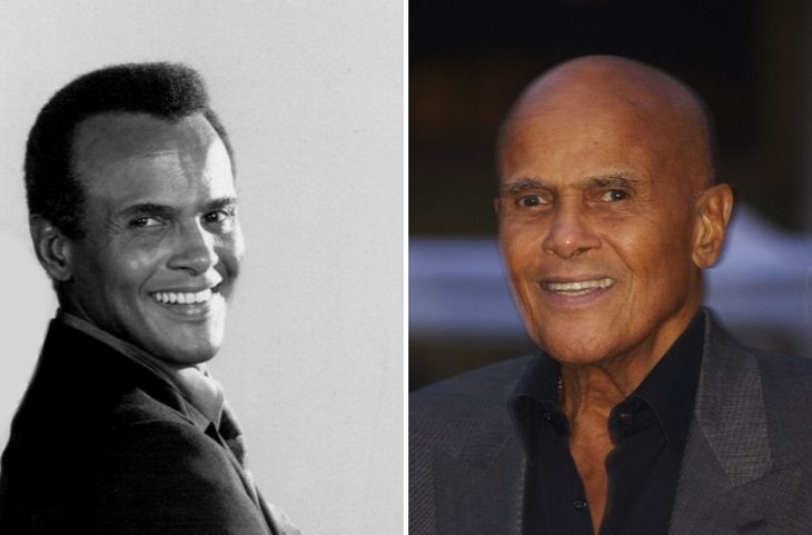 celebrities past their 80s Harry Belafonte (1969 vs 2011)