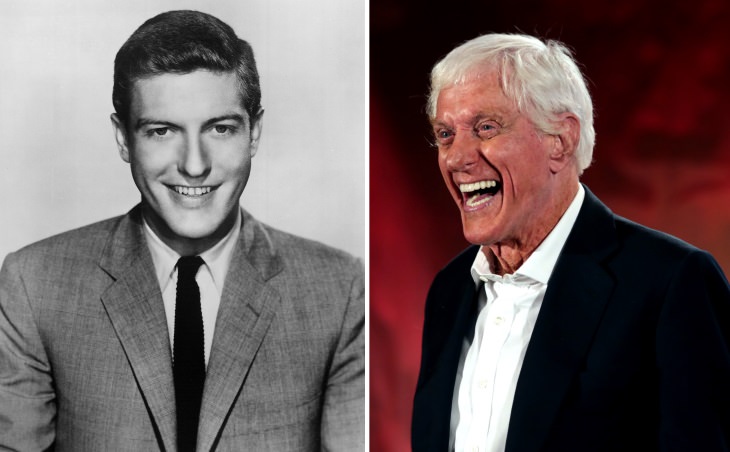 celebrities past their 80s Dick Van Dyke (1959 vs 2017)