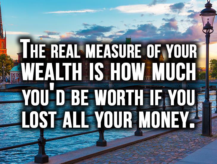 The Real Measure Of Your Wealth 