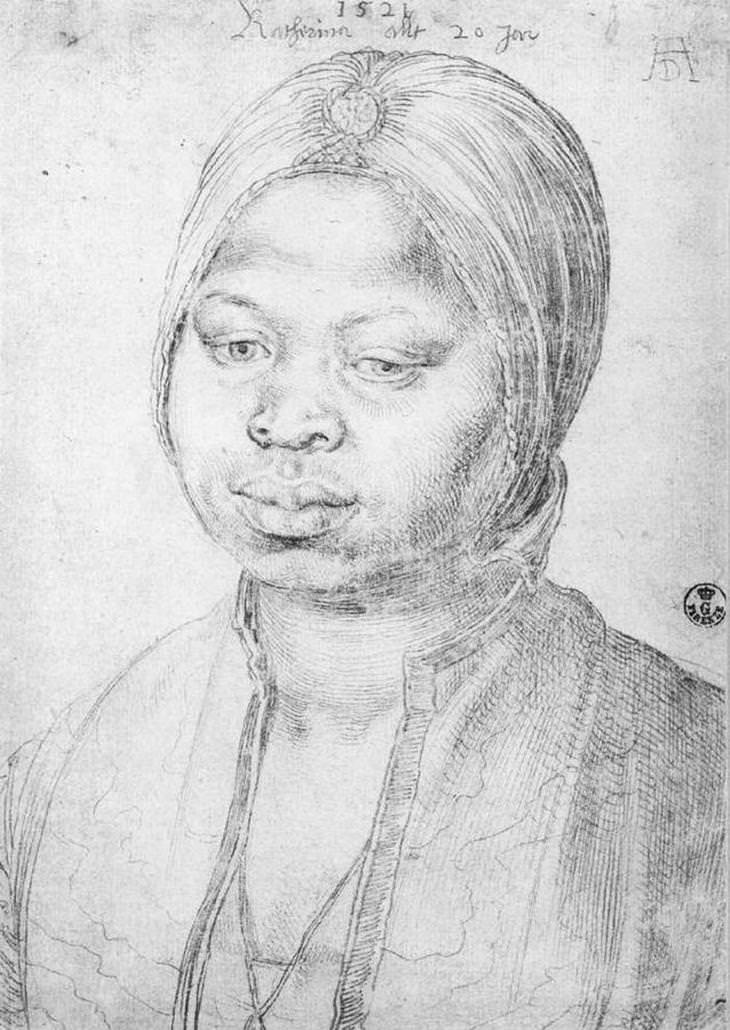 Albrecht Durer: black woman