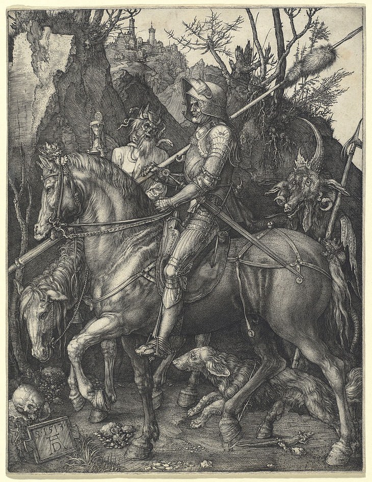 Albrecht Durer: Knight, Death and the Devil