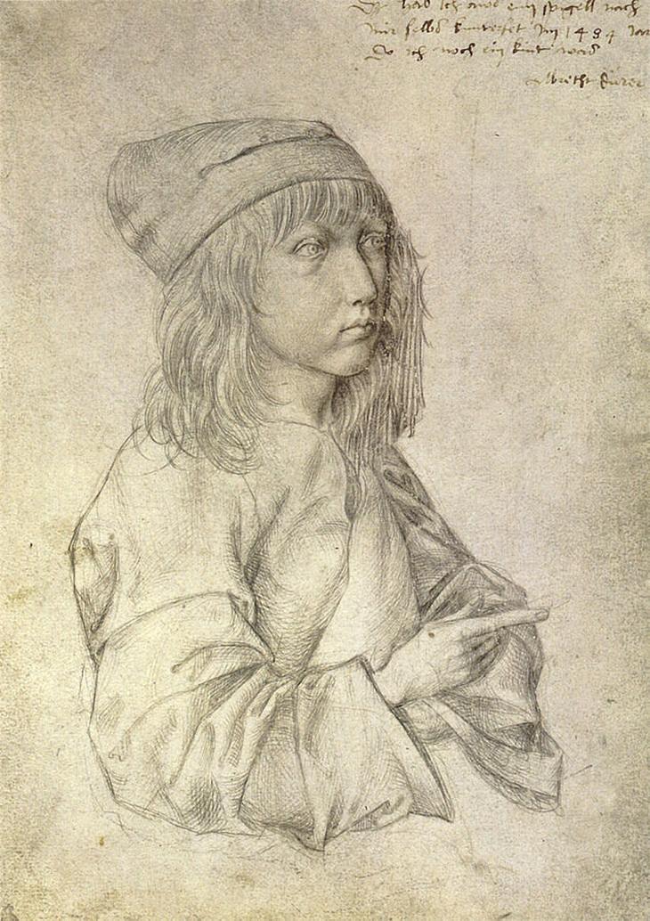 Albrecht Durer: self portrait child