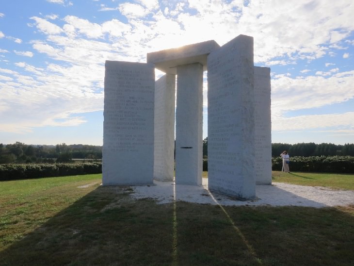 conspiracy theories  Georgia Guidestones