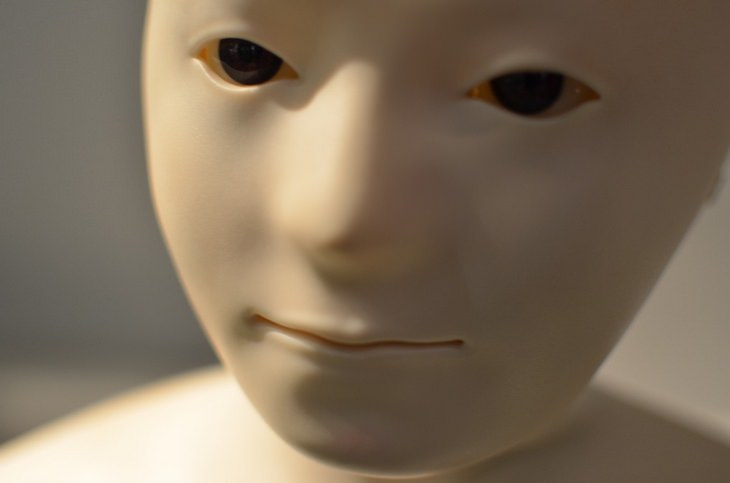 Uncanny valley: robot