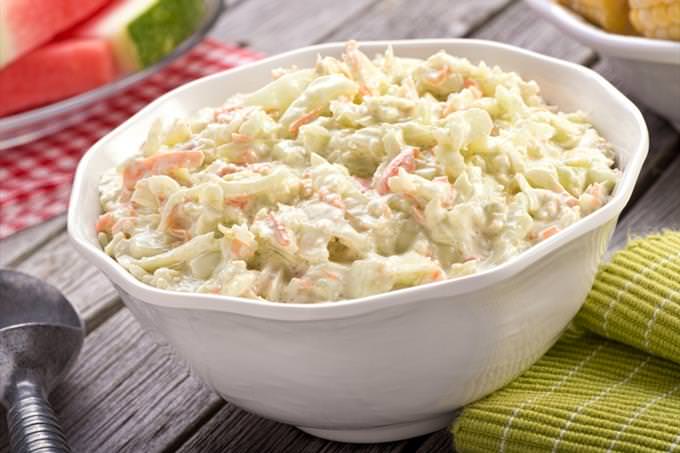 Regional US dialects: coleslaw