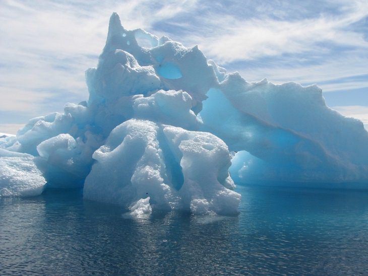 Antarctica: caverns and bridges