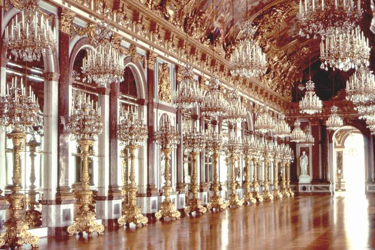 Bavarian Castles, Palaces and Fortresses interior  Herrenchiemsee Palace