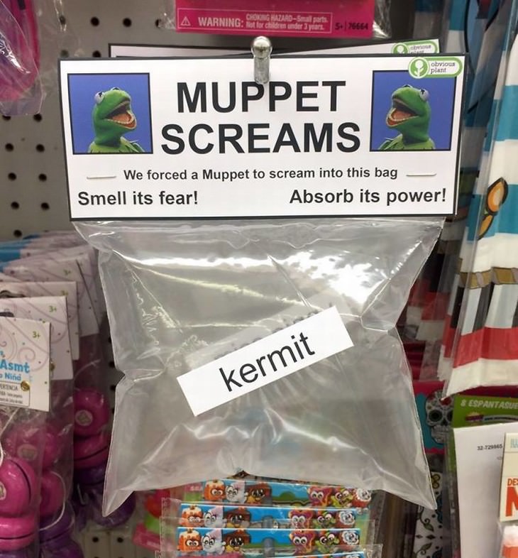 obvious plant muppet screams