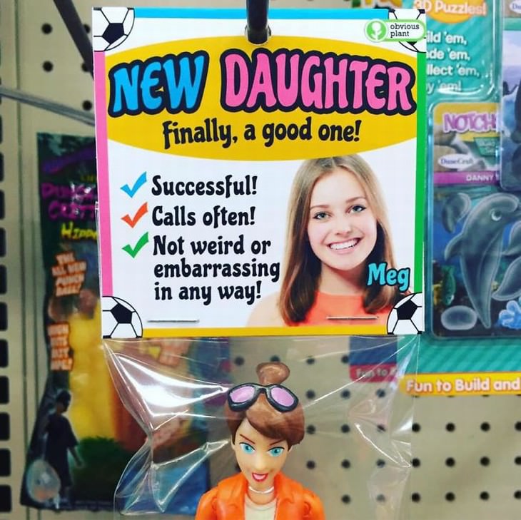 obvious plant new daughter