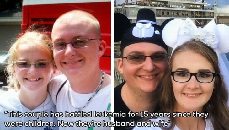 images that will restore your faith in humanity leukemia couple
